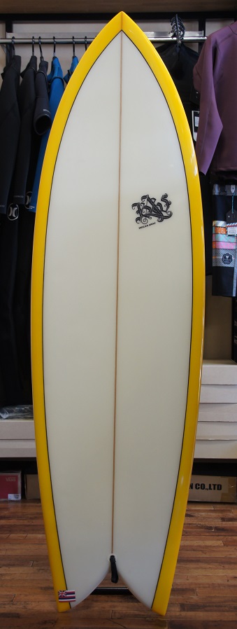 サーフボード（SURFBOARD） ＞ ショートボード SHORTBOARD ＞ OUTLET（USED BOARDS) ＞ BREAK AWAY  RETRO TWIN 5'8''×20''×2 7/8'' フィンなし